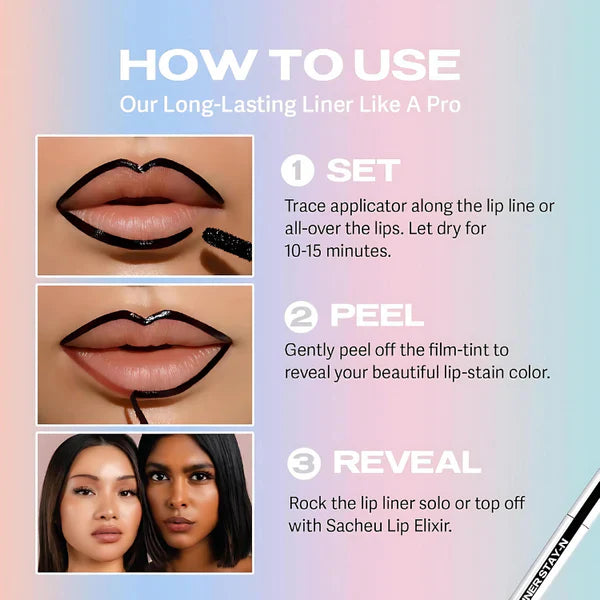 TONED PEEL OFF LIP LINER