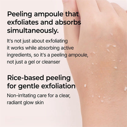 Peel Shot Glow White Rice Peeling Ampoule